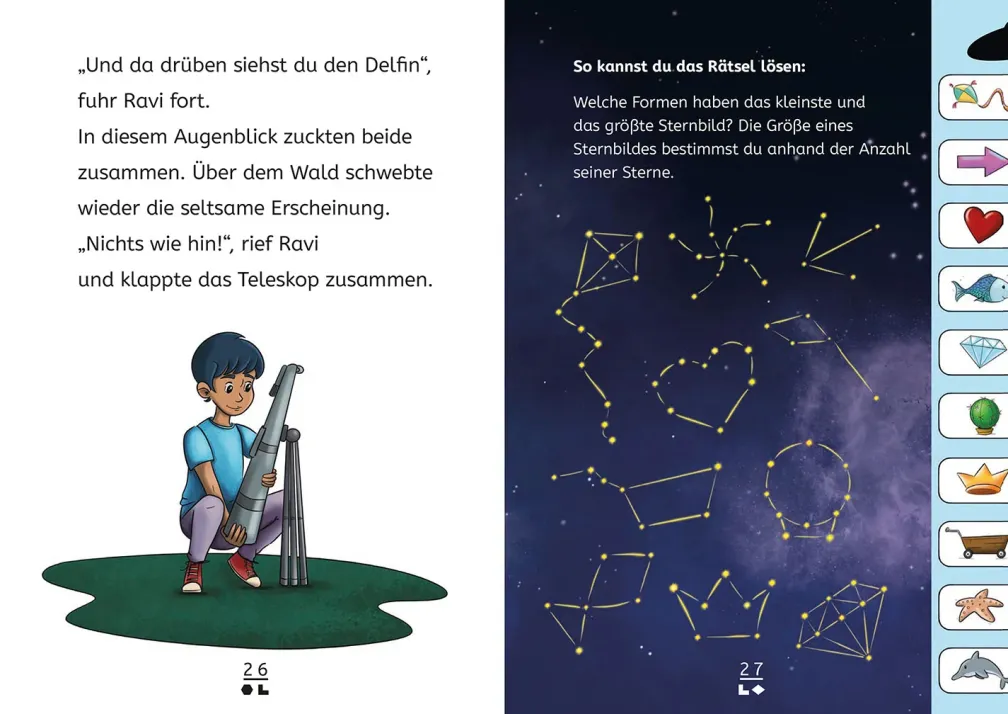 EXIT® - Das Buch, Bücherhelden 2. Klasse, Ufo in Sicht