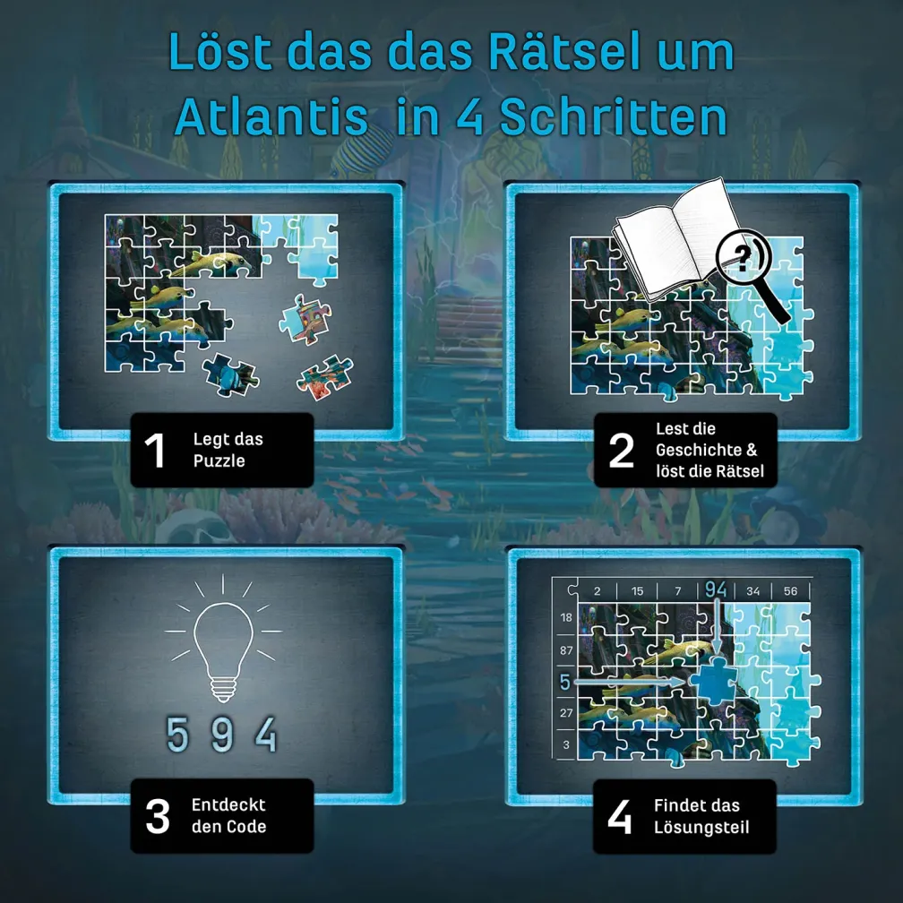 EXIT® - Das Puzzle: Der Schlüssel von Atlantis