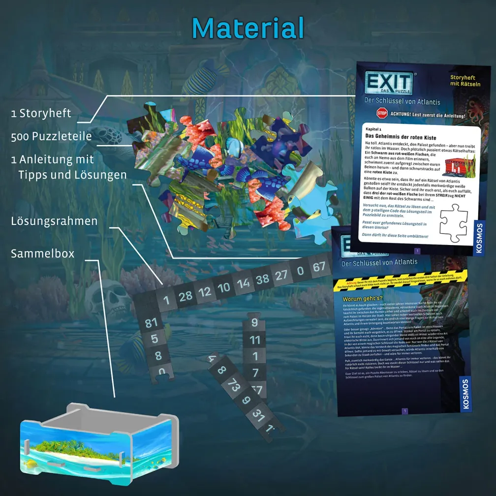 EXIT® - Das Puzzle: Der Schlüssel von Atlantis
