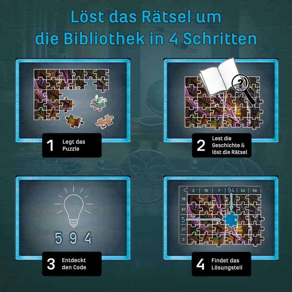 EXIT® - Das Puzzle: Die Bibliothek der Träume
