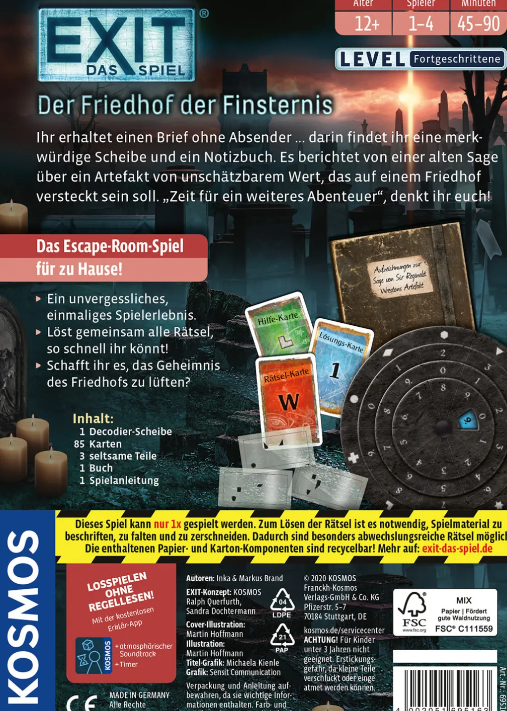 EXIT® - Das Spiel: Der Friedhof der Finsternis