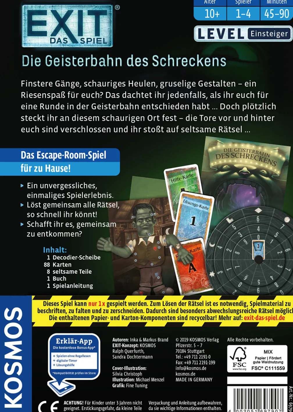 EXIT® - Das Spiel: Die Geisterbahn des Schreckens