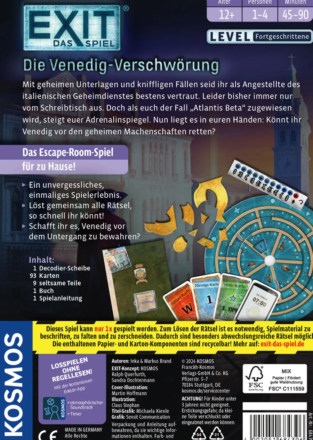 EXIT® - Das Spiel: Die Venedig-Verschwörung