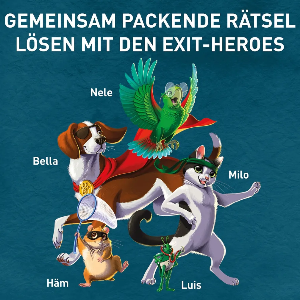 EXIT® - Das Spiel Family: Backstage Boys / Jahrmarkt im Dunkeln