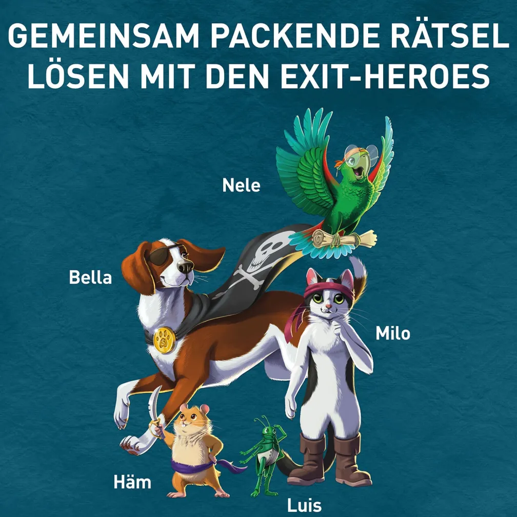 EXIT® - Das Spiel Family: Der verlorene Piratenschatz
