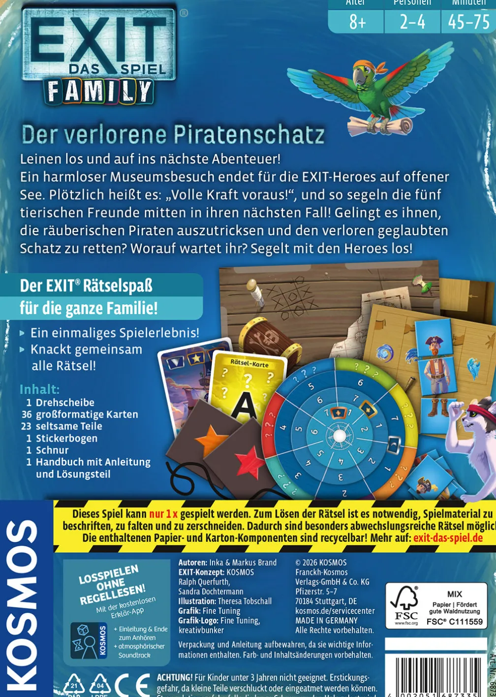 EXIT® - Das Spiel Family: Der verlorene Piratenschatz