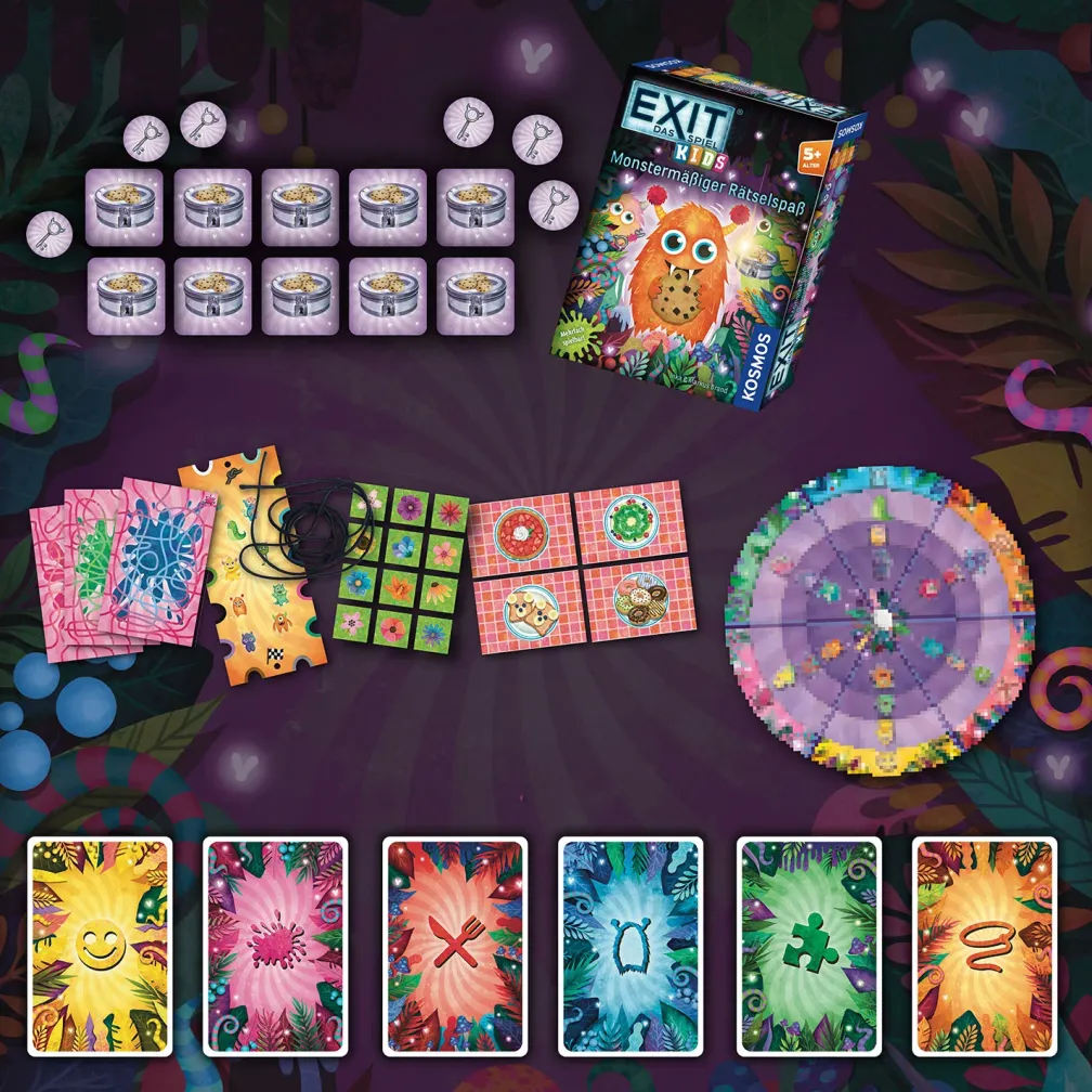 EXIT® - Das Spiel - Kids: Monstermäßiger Rätselspaß