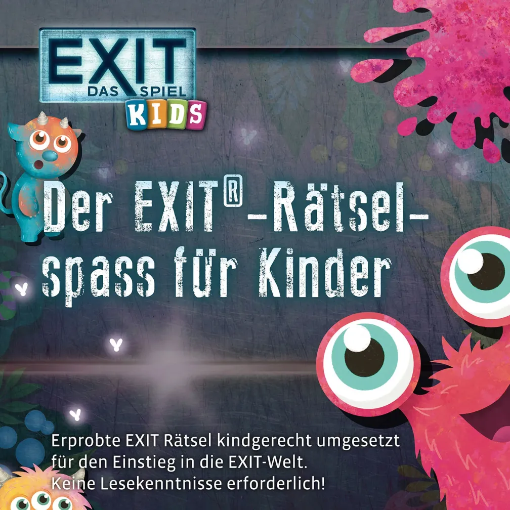 EXIT® - Das Spiel - Kids: Monstermäßiger Rätselspaß