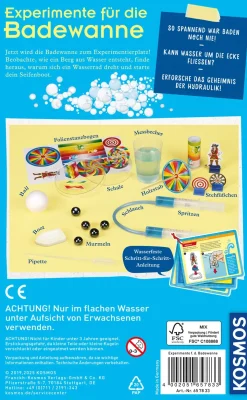 Experimente für die Badewanne