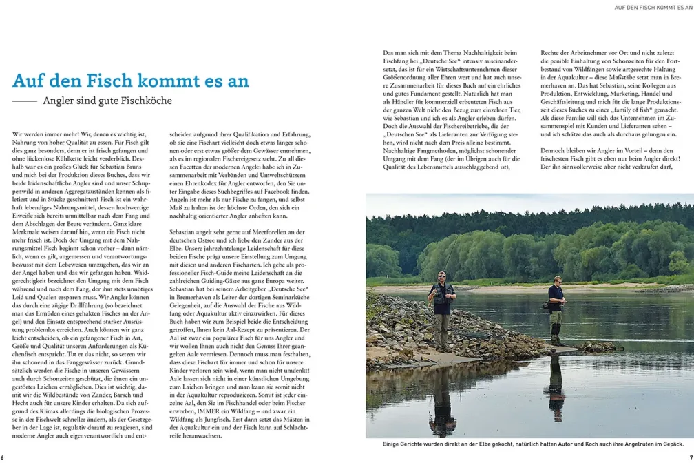 Fischküche für Angler