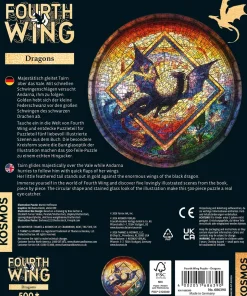 Fourth Wing Puzzle - Dragons