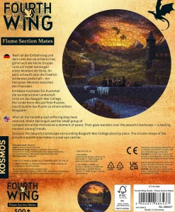 Fourth Wing Puzzle - Flame Section Mates
