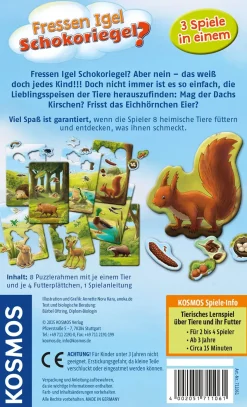 Fressen Igel Schokoriegel?