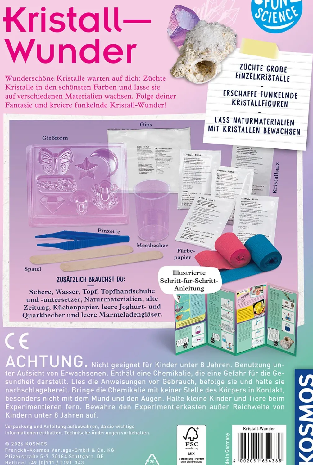 Fun Science Kristall-Wunder