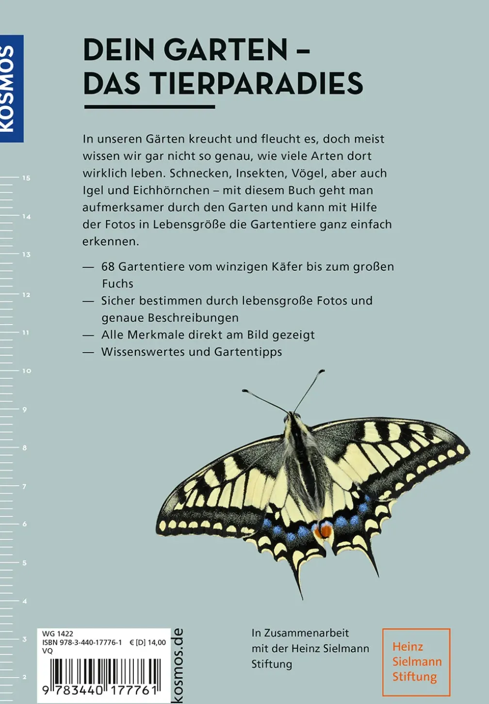 Gartentiere lebensgroß