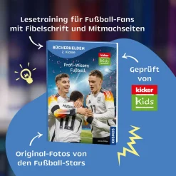kicker Kids, Profi-Wissen Fußball
