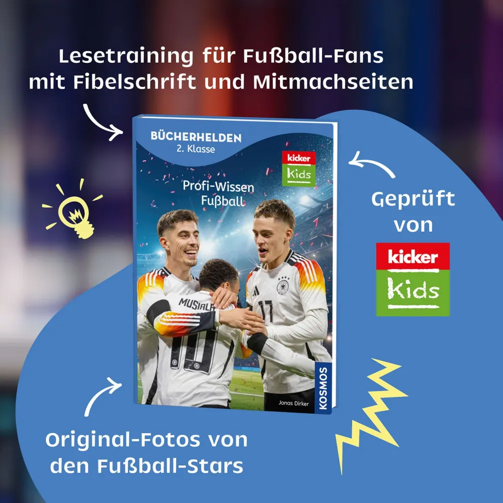 kicker Kids, Profi-Wissen Fußball