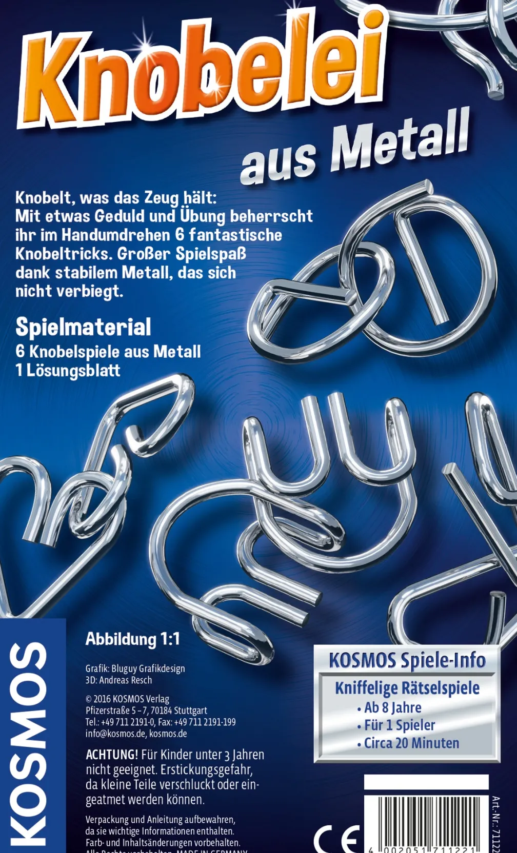 Knobelei aus Metall