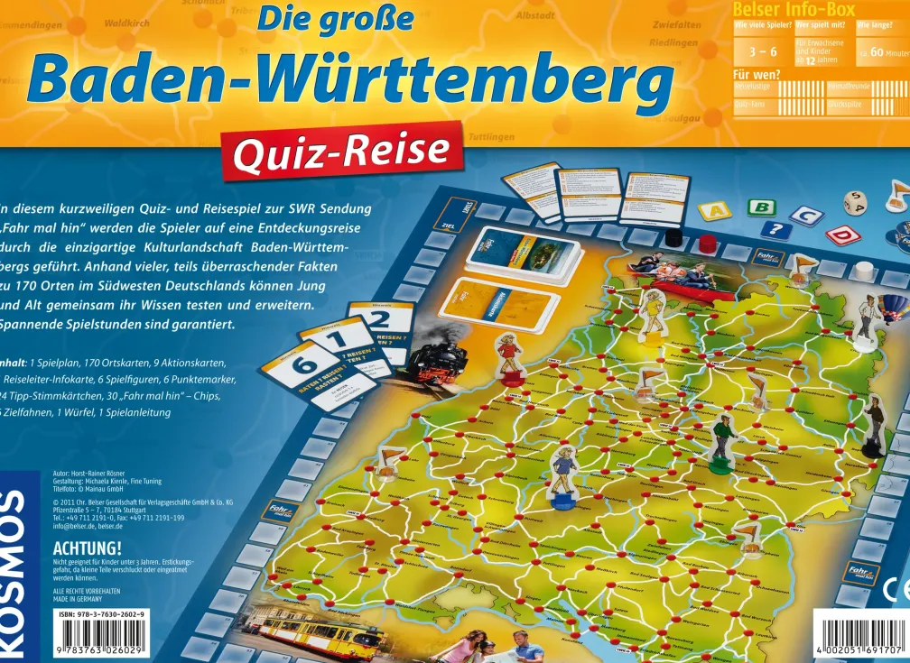 KOSMOS Die große Baden-Württemberg Quiz-Reise