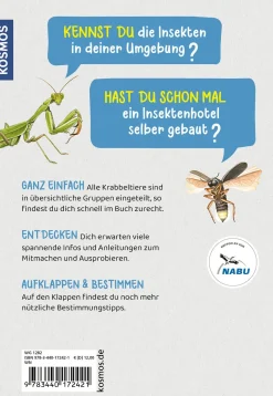 KOSMOS Was krabbelt denn da? Naturführer für Kinder ab 8 Jahren