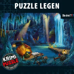 Krimi-Puzzle: Die drei ??? - Das Echo der Finsternis