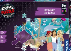 Krimi-Puzzle: Die drei !!! - Der Schatz der Delfine