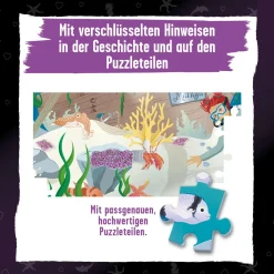 Krimi-Puzzle: Die drei !!! - Der Schatz der Delfine