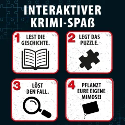 Krimi-Puzzle: Die drei ??? - Die Blüte des Verderbens