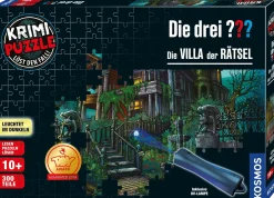 Krimi Puzzle: Die drei ??? - Die Villa der Rätsel