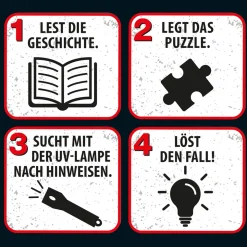 Krimi Puzzle: Die drei ??? - Die Villa der Rätsel