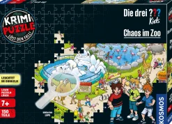 Krimi Puzzle: Die drei ??? Kids - Chaos im Zoo