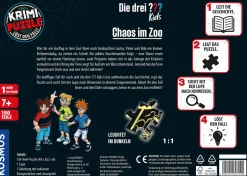 Krimi Puzzle: Die drei ??? Kids - Chaos im Zoo