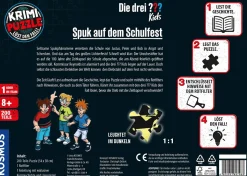 Krimi Puzzle: Die drei ??? Kids - Spuk auf dem Schulfest