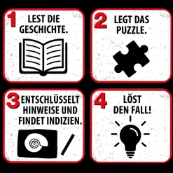 Krimi-Puzzle: Die drei ??? Kids - T-Rex in Action