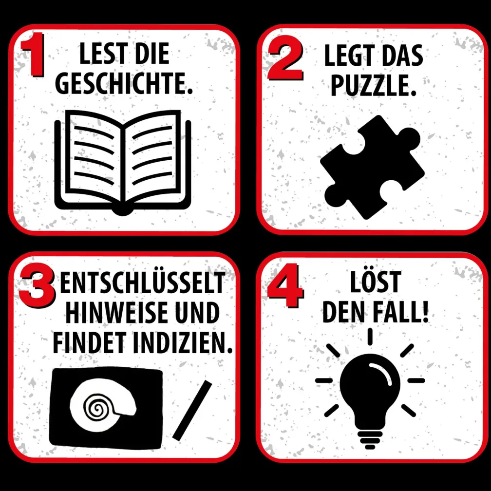 Krimi-Puzzle: Die drei ??? Kids - T-Rex in Action