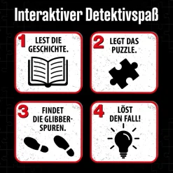 Krimi-Puzzle: Die drei ??? Kids - Vorsicht, Glibberfalle!