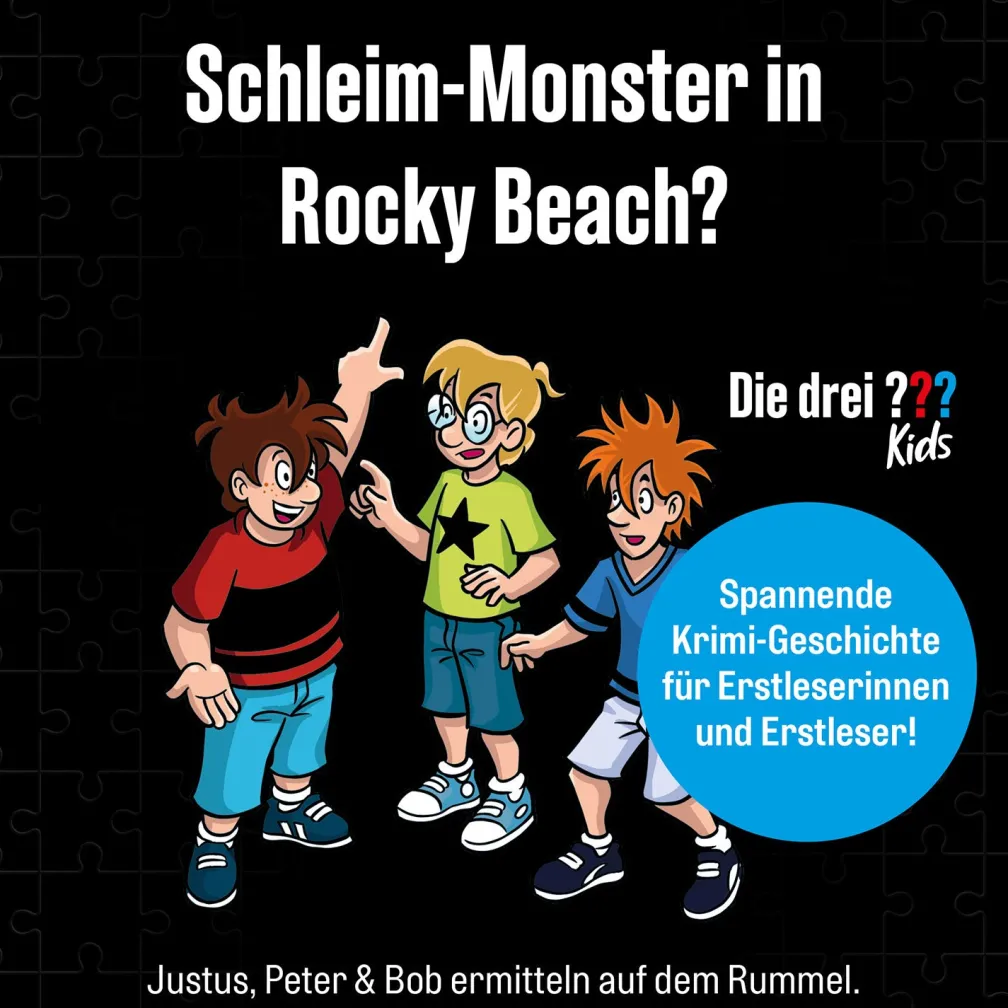 Krimi-Puzzle: Die drei ??? Kids - Vorsicht, Glibberfalle!