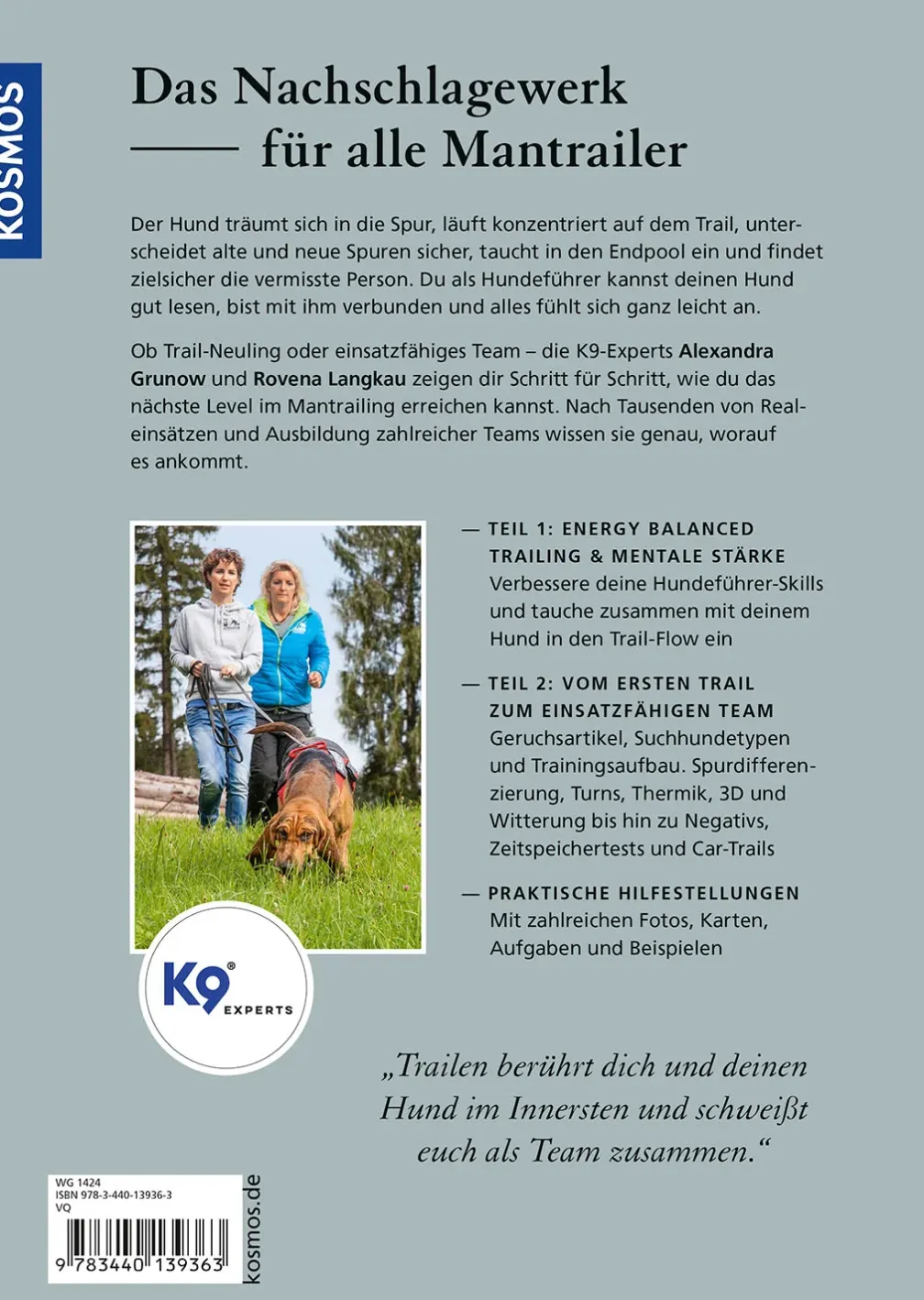Mantrailing - das Arbeitsbuch
