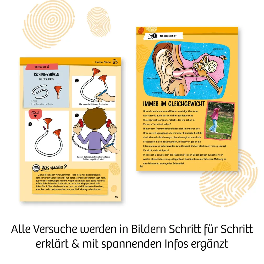 Mein erster Experimentierkasten - Körper&Sinne