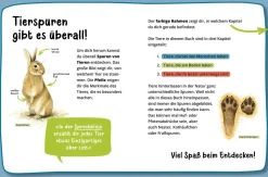 Mein erster Naturführer, Welche Tierspur ist das?