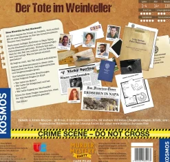 Murder Mystery Case File Der Tote im Weinkeller