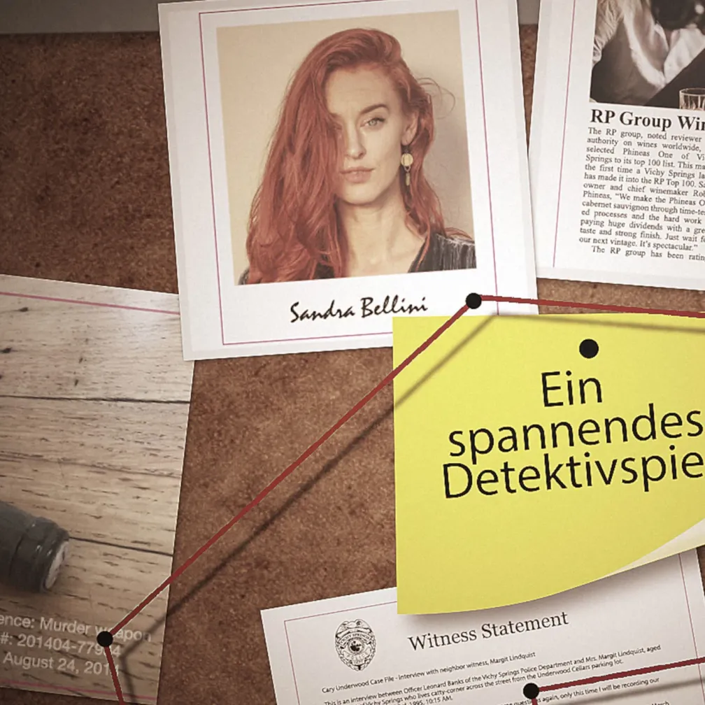Murder Mystery Case File Der Tote im Weinkeller
