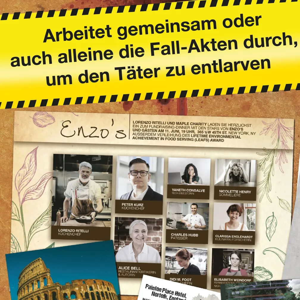 Murder Mystery Case Files Mord a la Carte