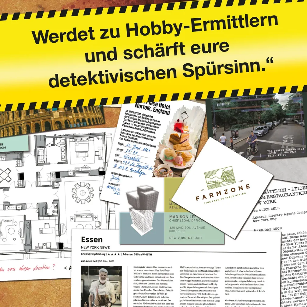 Murder Mystery Case Files Mord a la Carte