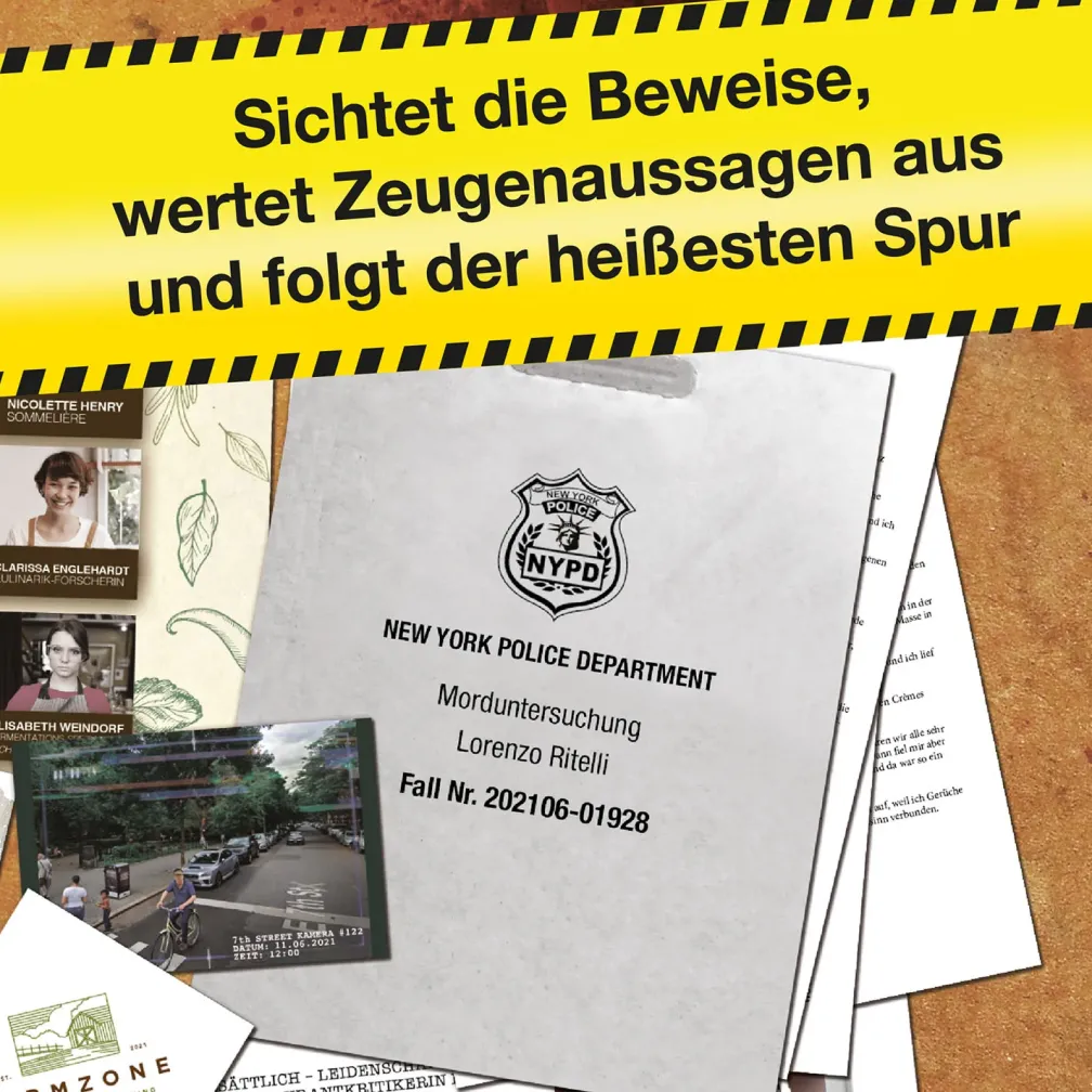 Murder Mystery Case Files Mord a la Carte