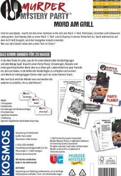 Murder Mystery Party - Mord am Grill