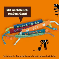 Namensbänder wickeln