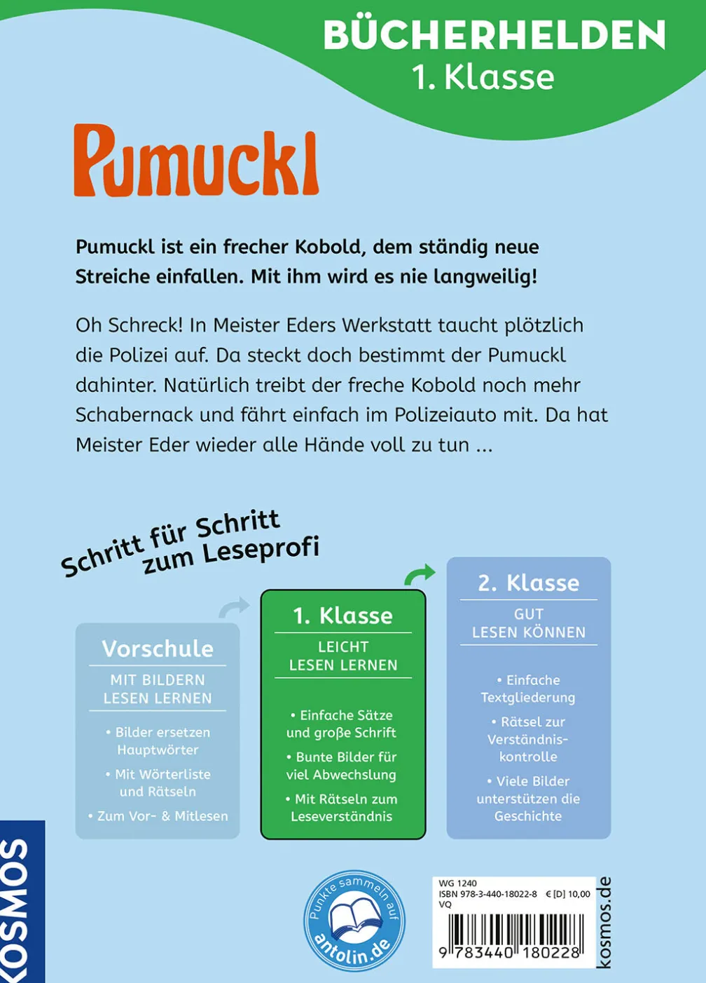 Pumuckl, Bücherhelden 1. Klasse, Pumuckl bei der Polizei