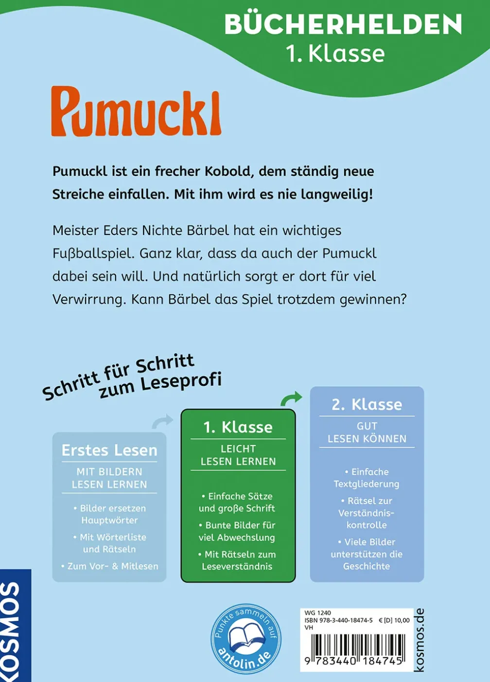 Pumuckl, Bücherhelden 1. Klasse, Pumuckl spielt Fußball