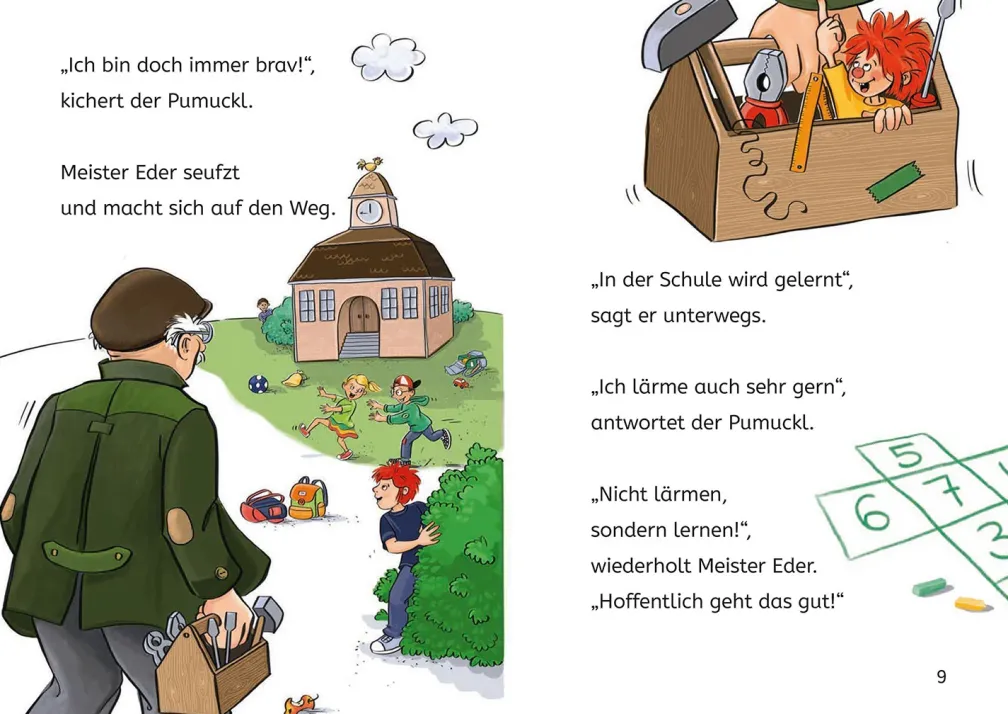 Pumuckl, Bücherhelden 1. Klasse, Pumuckl geht in die Schule